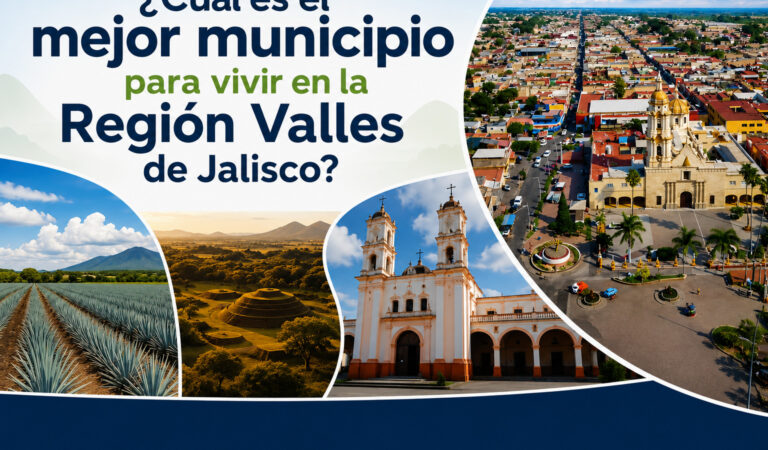 ¿Cuál es el mejor municipio para vivir en la Región Valles de Jalisco?