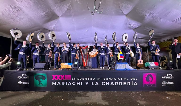 Ahualulco celebró con éxito el 33.º Encuentro Internacional del Mariachi y la Charrería