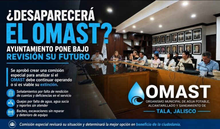 Ayuntamiento analiza posible extinción del organismo de agua; señalan falta de cuentas, fallas en servicio y adeudos