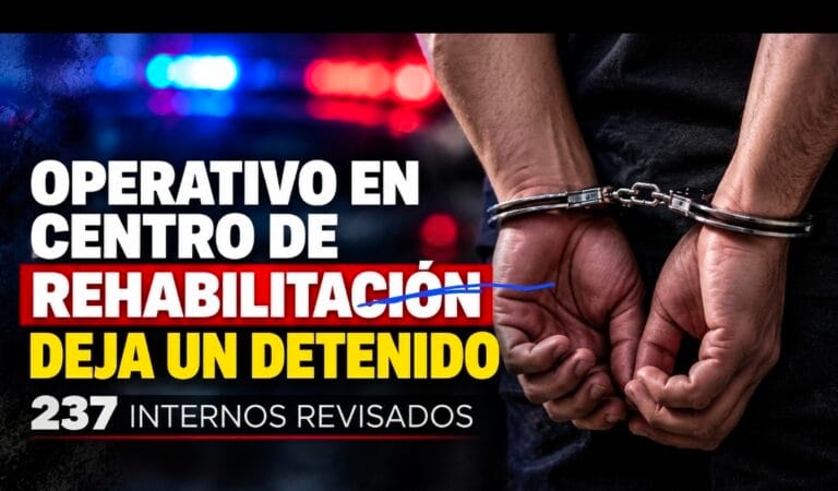 Operativo en centro de rehabilitación de Teuchitlán deja un detenido; revisan a 237 internos