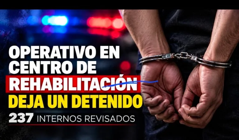 Operativo en centro de rehabilitación de Teuchitlán deja un detenido; revisan a 237 internos