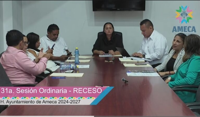 AUSENCIAS VUELVEN A FRENAR EL CABILDO DE AMECA; PRESIDENTA SEÑALA FALTA DE RESPONSABILIDAD DE REGIDORES