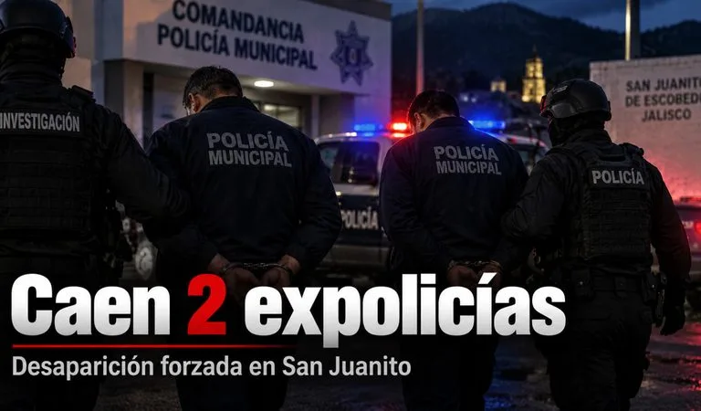 Caen otros dos expolicías de San Juanito de Escobedo por desaparición forzada; ya suman cuatro detenidos