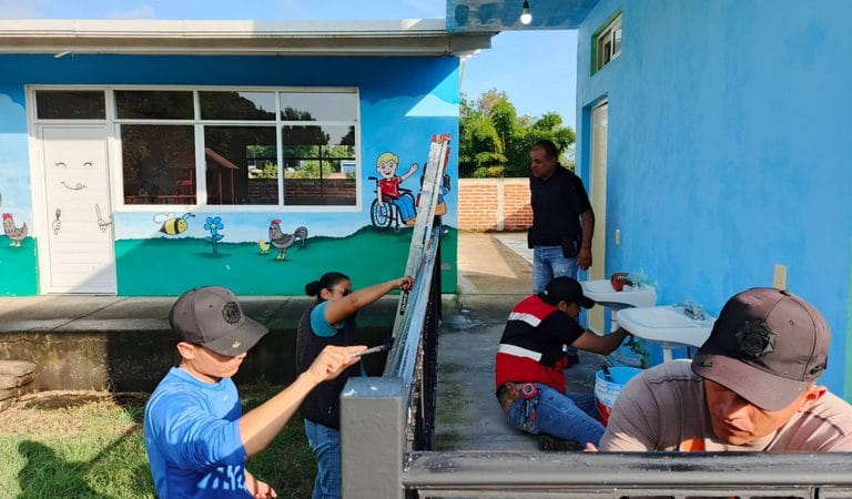 Sábado Participativo llega a El Azafrán con mejoras en jardín de niños