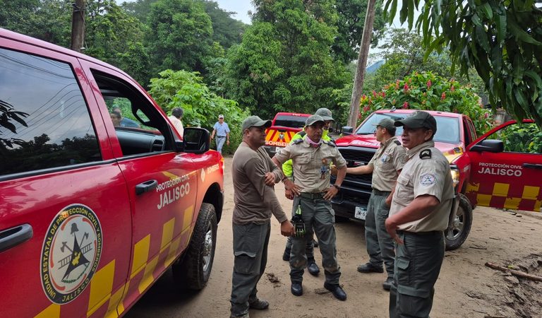 Localizan a dos de los cuatro desaparecidos en Talpa; continúa la búsqueda de los padres