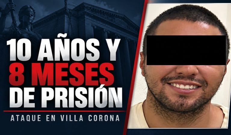 Sentencian a 10 años y 8 meses a hombre que atacó con machete a una mujer en Villa Corona