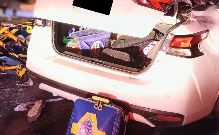 Niña de 3 años muere tras choque de automóvil contra tráiler en Tlajomulco