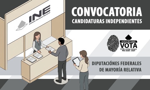 INE abre camino a candidatos independientes que buscan una diputación federal en 2027