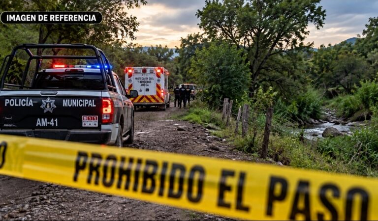 Localizan a hombre sin vida y en avanzado estado de descomposición en Ameca