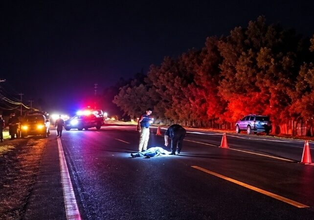Tráiler arrolla a dos personas en motocicleta y huye en carretera Tala–Santa Cruz de las Flores