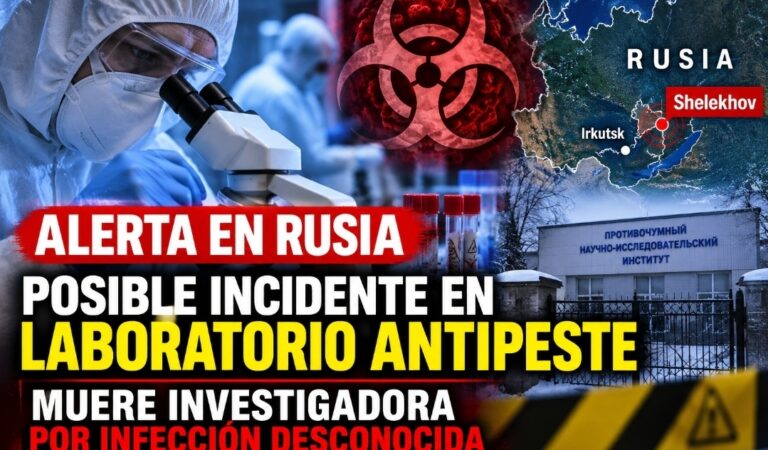 Alerta en Rusia: sospechosa infección peligrosa habría sido liberada tras accidente en laboratorio antipeste